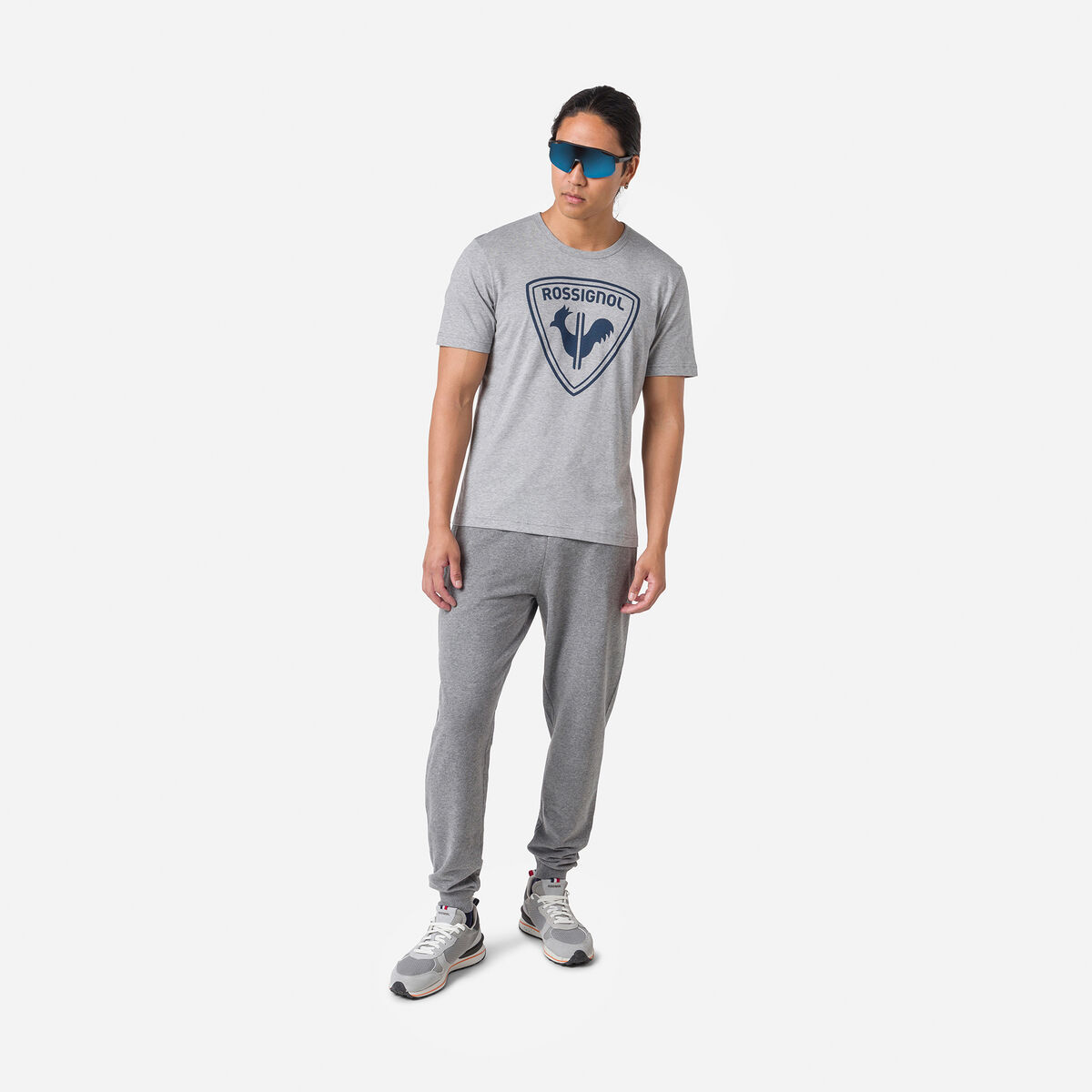 Men's logo tee Heather Grey