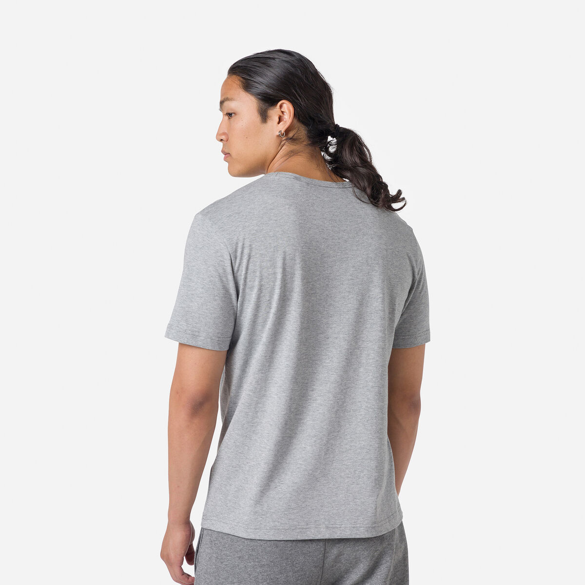 Men's logo tee Heather Grey