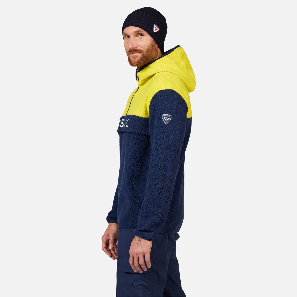 Men's Alltrack Fleece Top Dark Navy