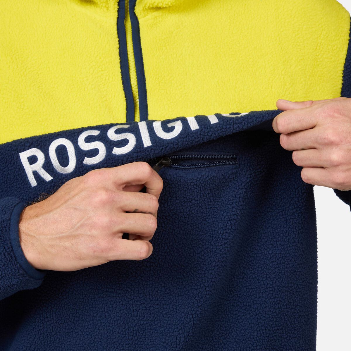 Men's Alltrack Fleece Top Dark Navy