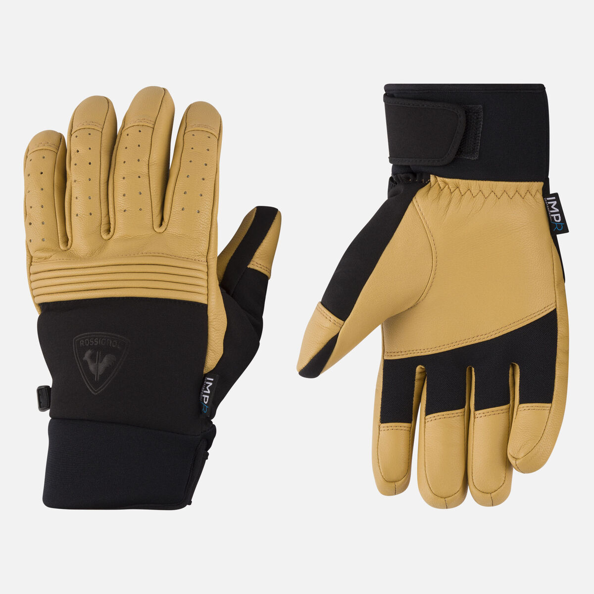 Men's Ride Stretch Ski Gloves Natural