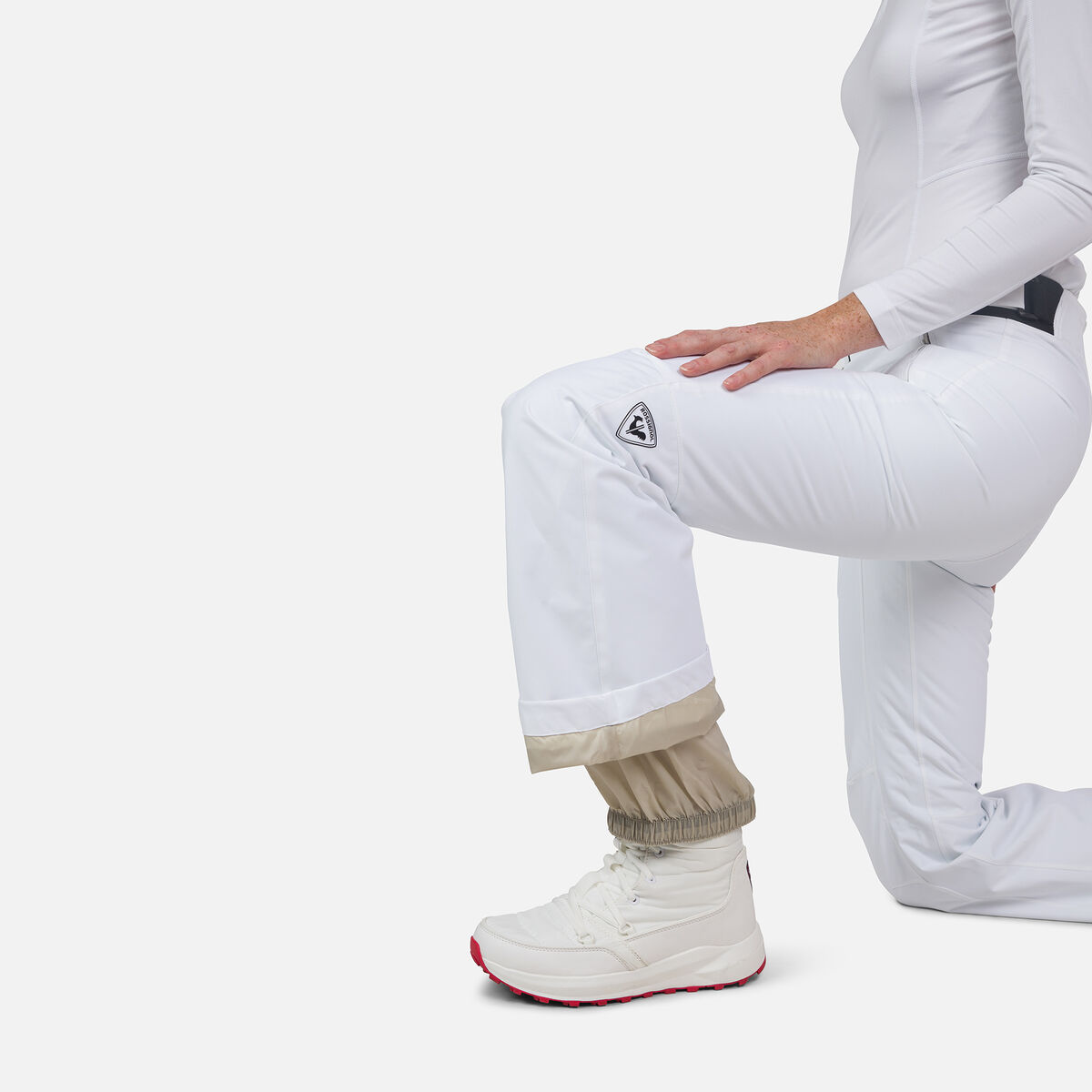 Women's Ski Pants White