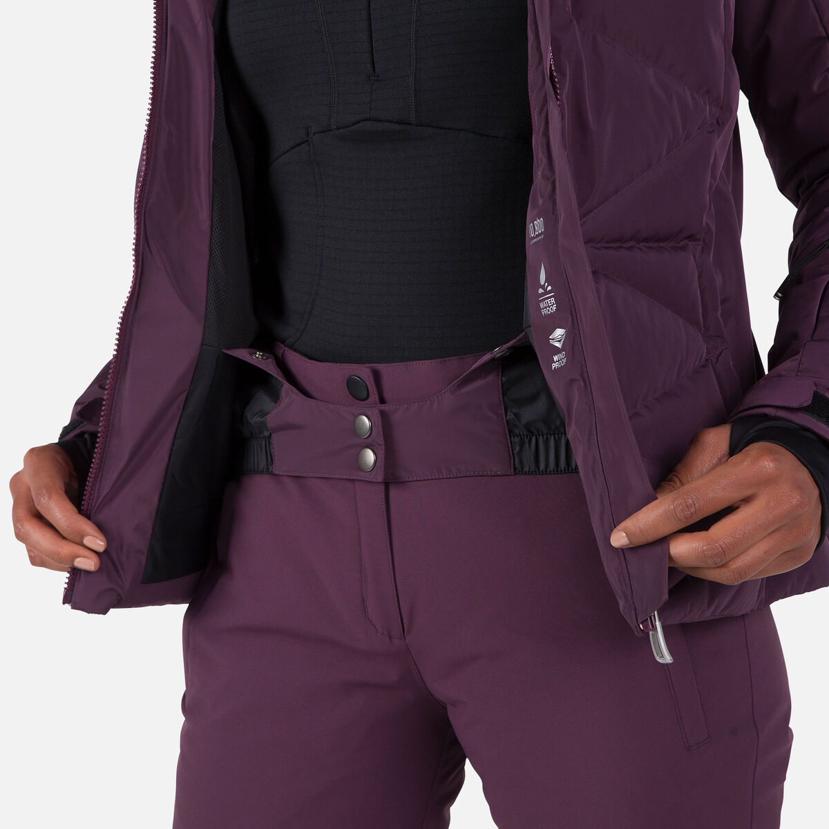 Women's Staci Pearly Ski Jacket Mulberry