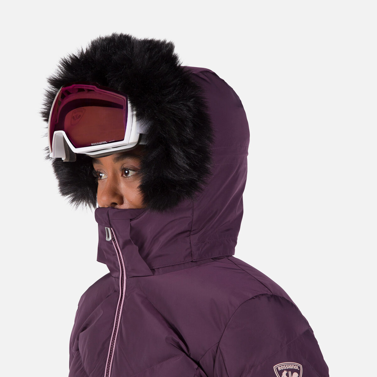 Women's Staci Pearly Ski Jacket Mulberry