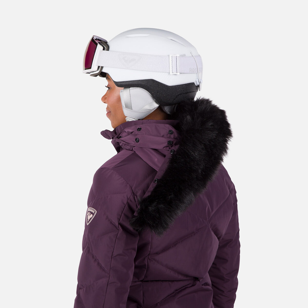 Women's Staci Pearly Ski Jacket Mulberry