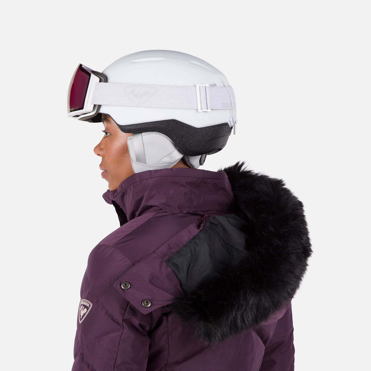 Women's Staci Pearly Ski Jacket Mulberry