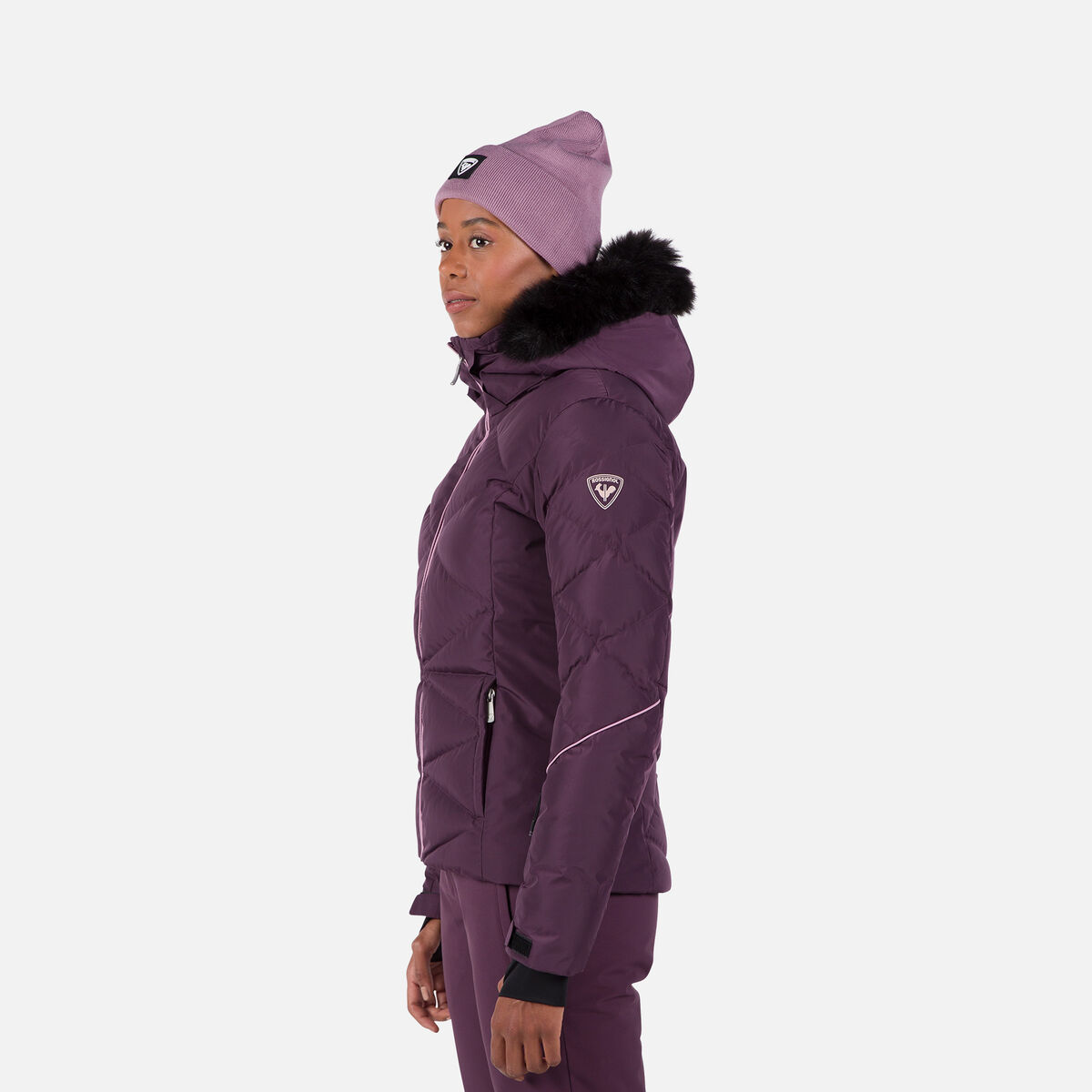 Women's Staci Pearly Ski Jacket Mulberry