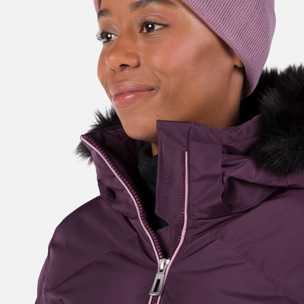 Women's Staci Pearly Ski Jacket Mulberry