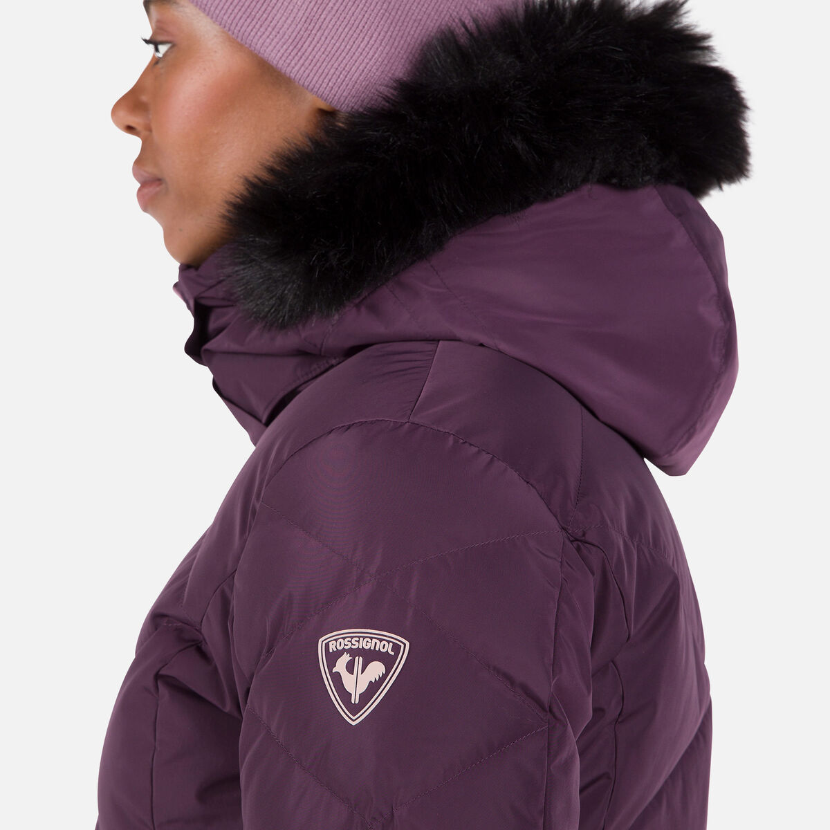 Women's Staci Pearly Ski Jacket Mulberry