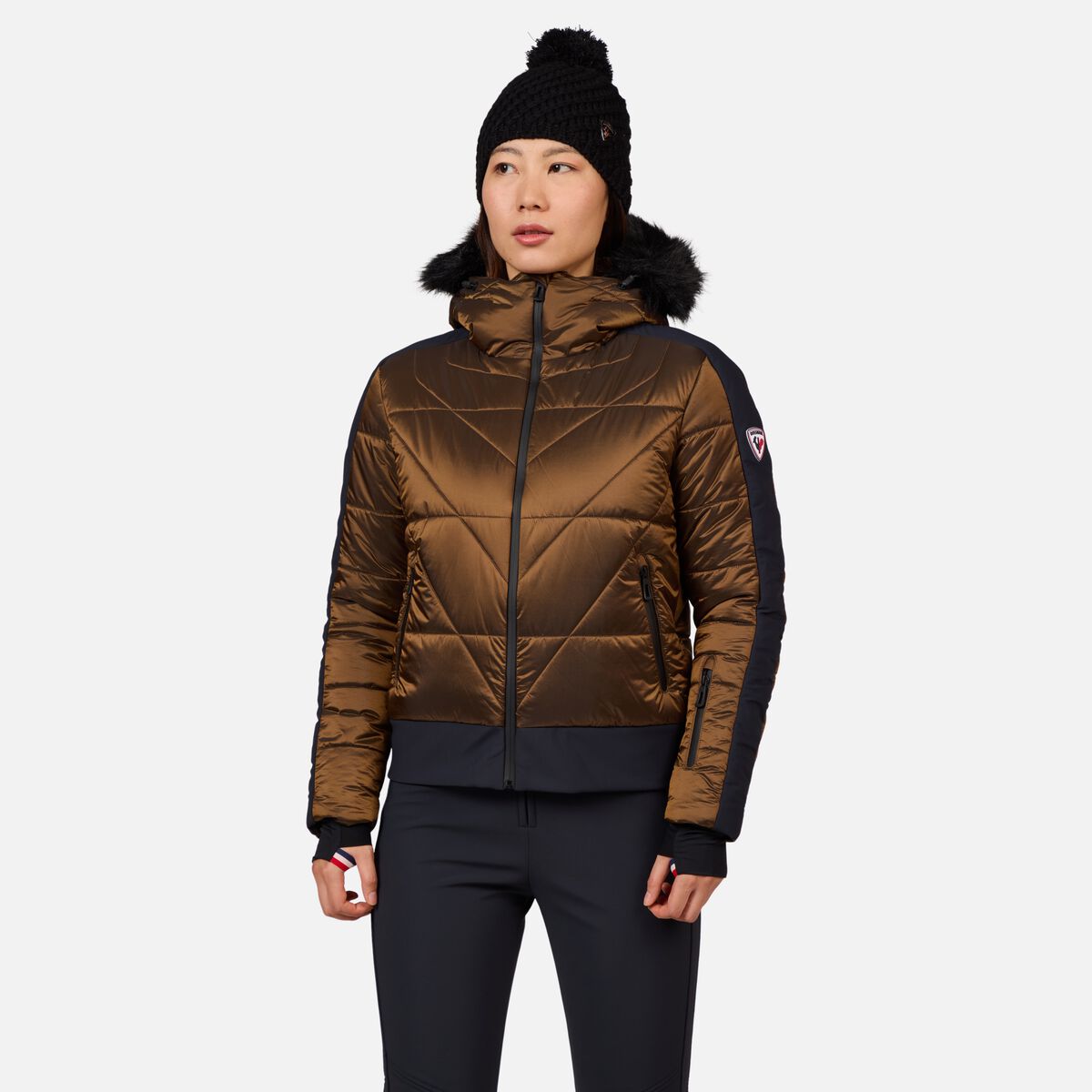 Women's Ventina Bomber Ski Jacket Bronze