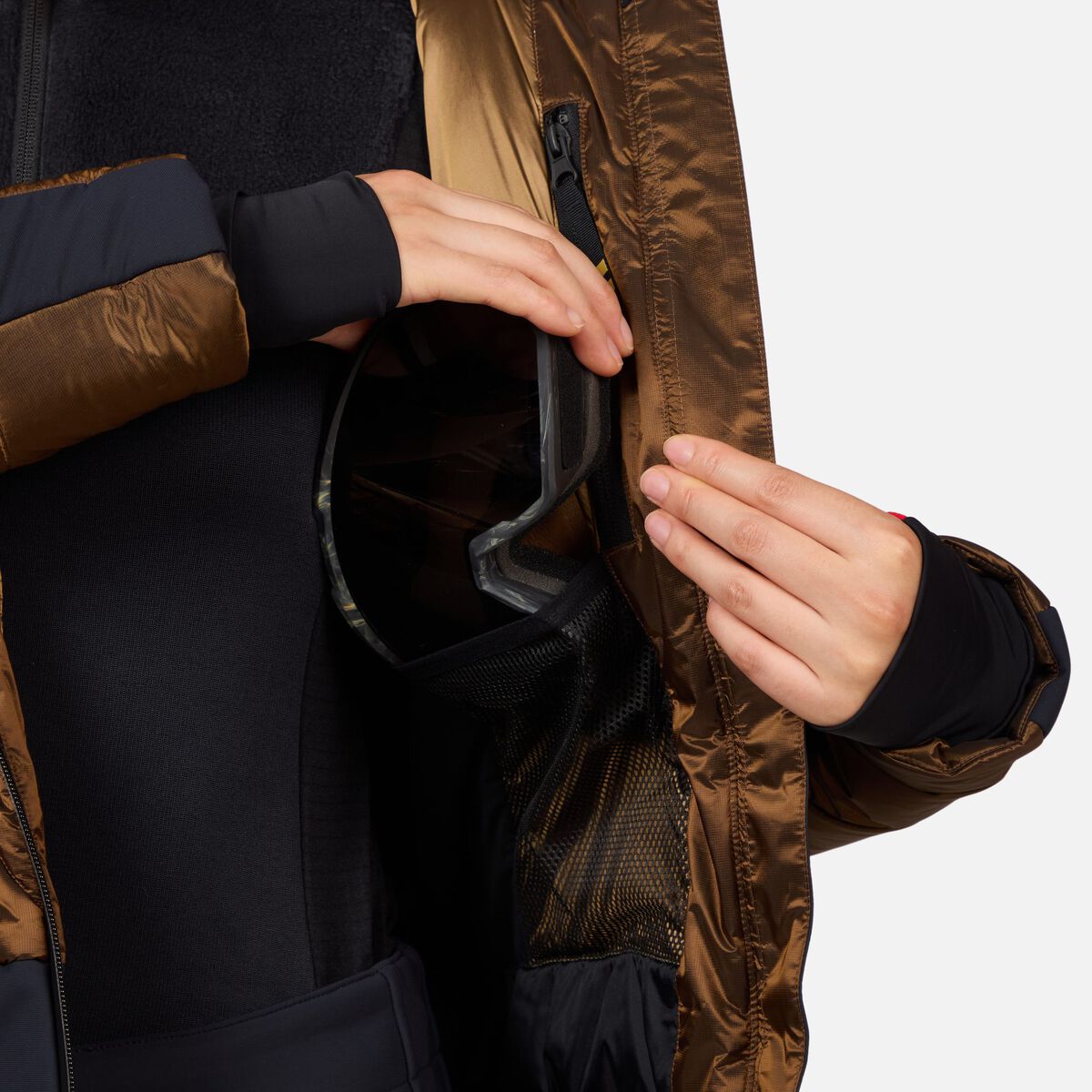 Women's Ventina Bomber Ski Jacket Bronze