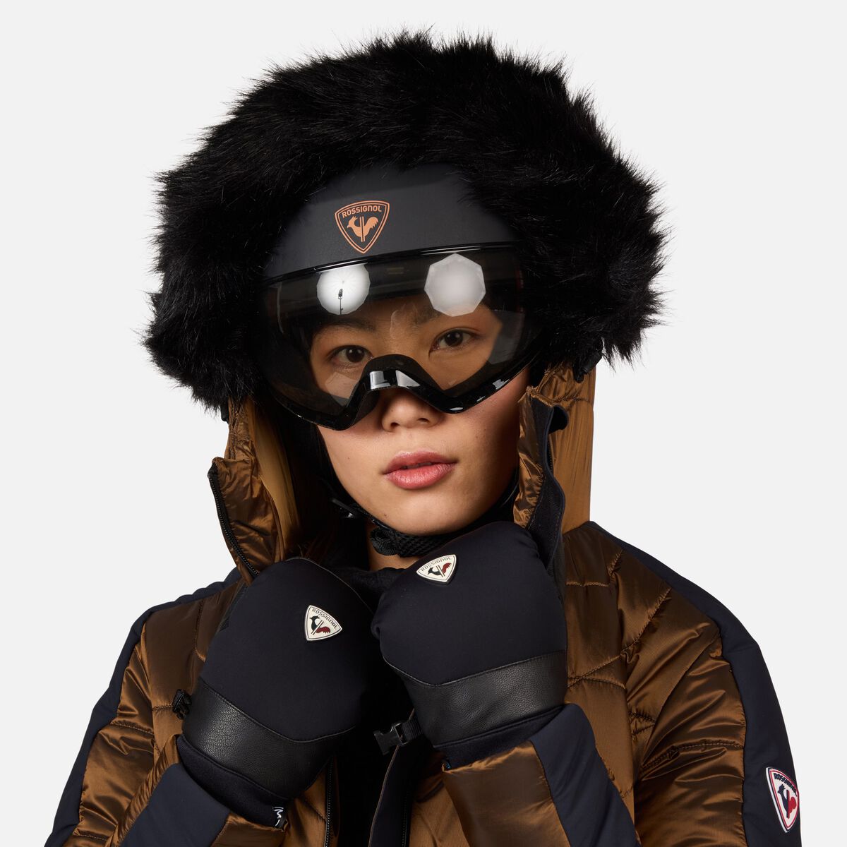 Women's Ventina Bomber Ski Jacket Bronze