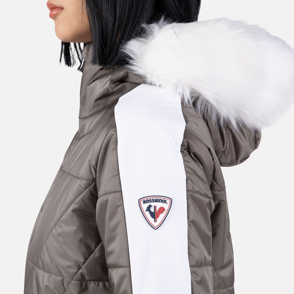 Women's Ventina Bomber Ski Jacket Silver 12 Women's Ventina Bomber Ski Jacket Silver