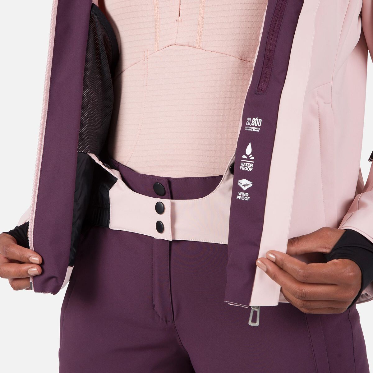 Women's Strawpile Ski Jacket Powder Pink 12 Women's Strawpile Ski Jacket Powder Pink