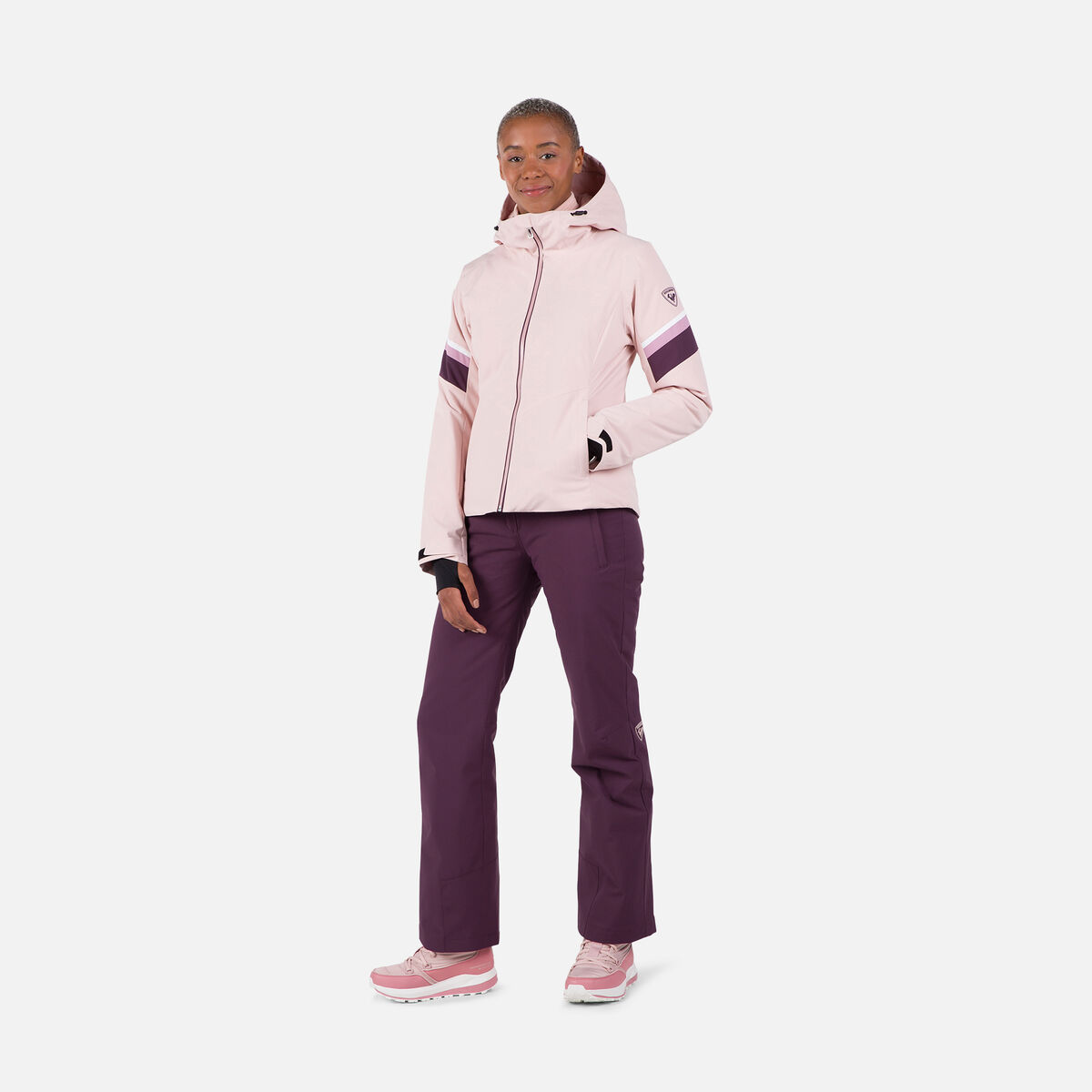 Women's Strawpile Ski Jacket Powder Pink