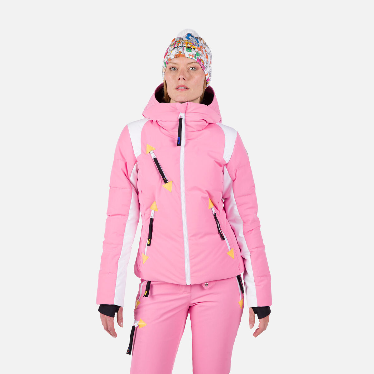 Women's JCC Pilot Down Ski Jacket New Pink
