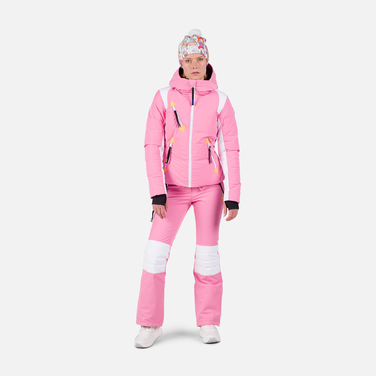Women's JCC Pilot Down Ski Jacket New Pink