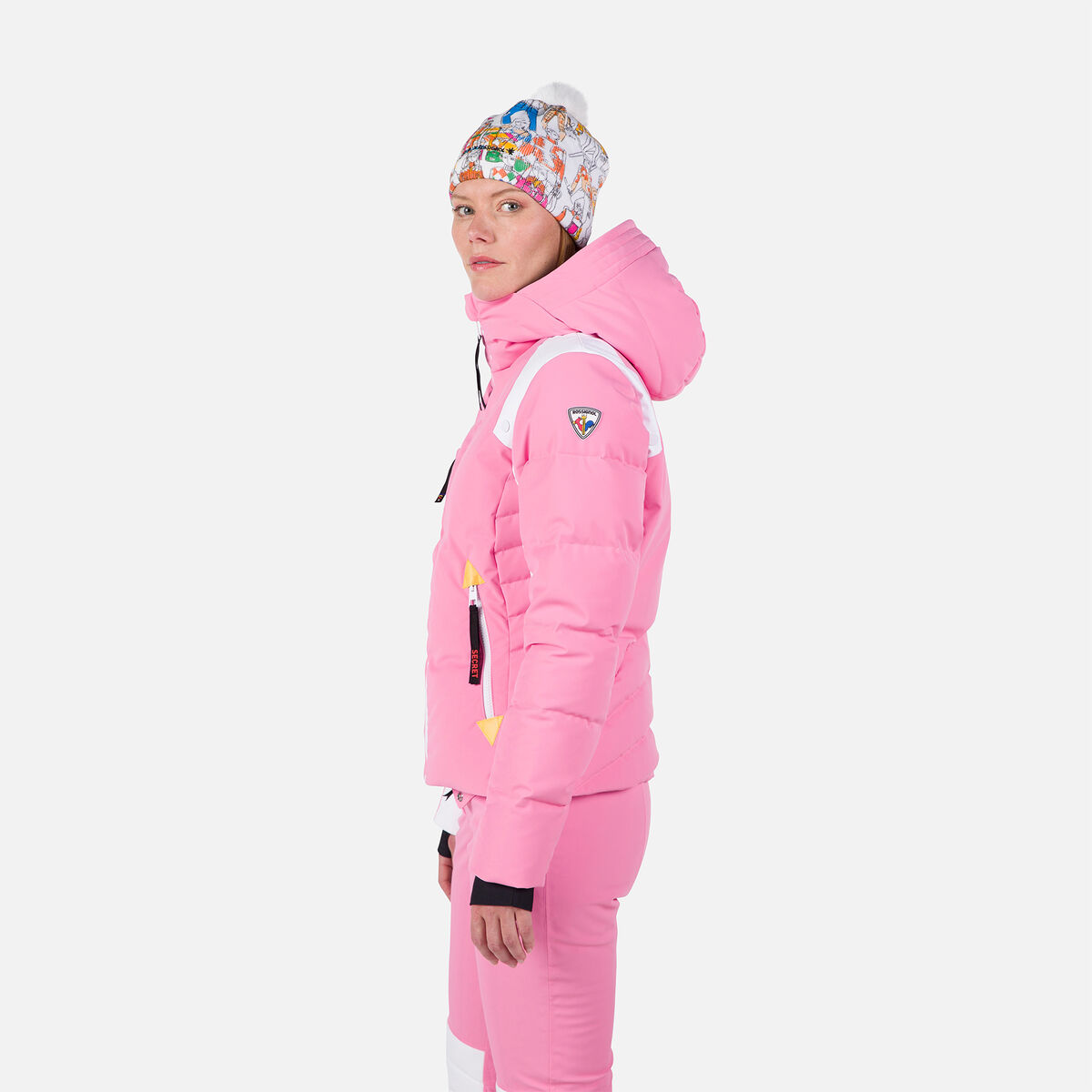 Women's JCC Pilot Down Ski Jacket New Pink
