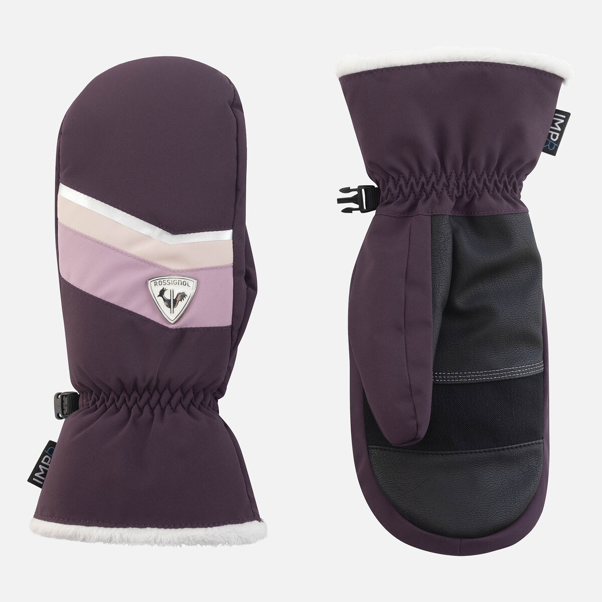 Women's Piste Ski Mittens Mulberry