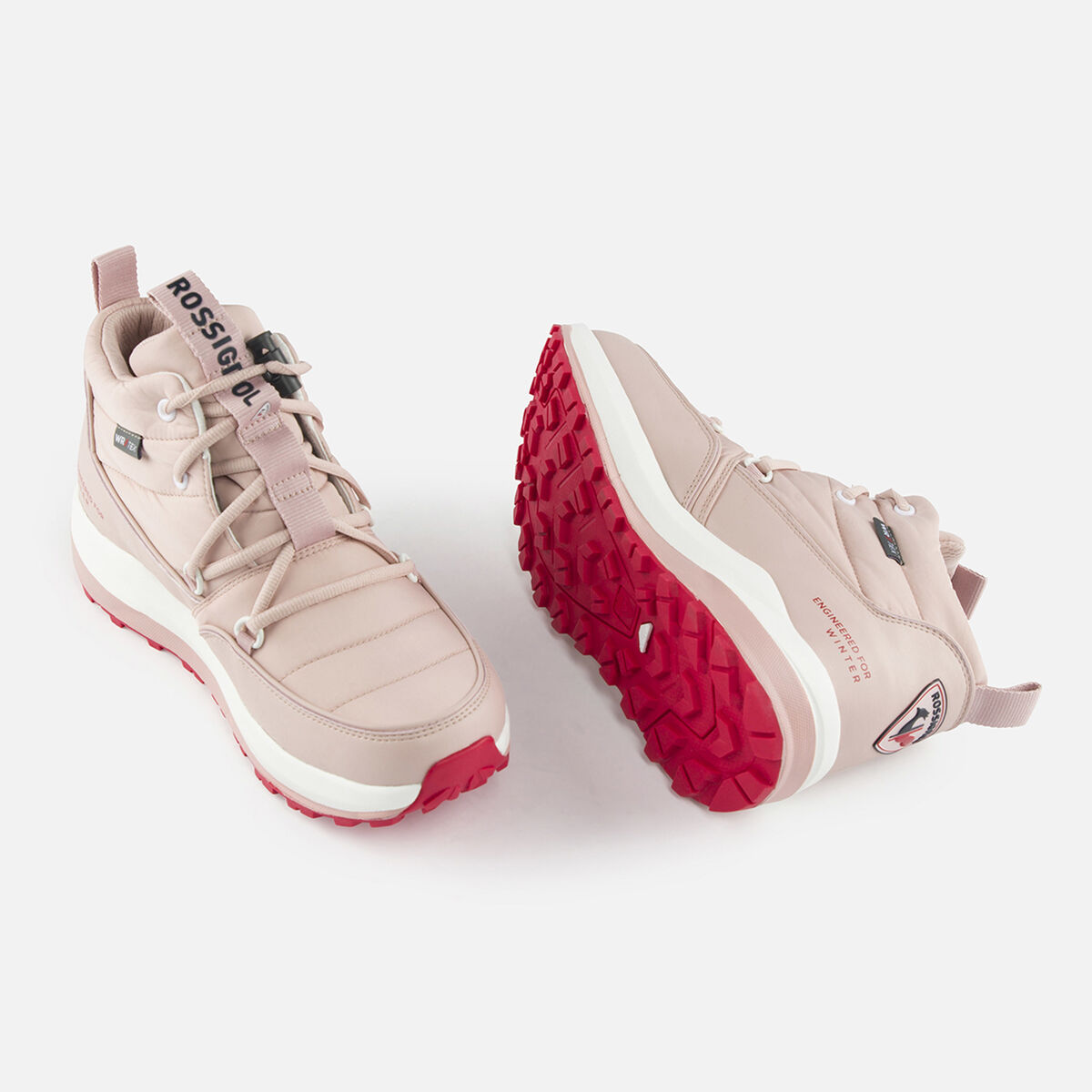 Unisex Resort Waterproof Powder Pink Apres Ski Boots Powder Pink