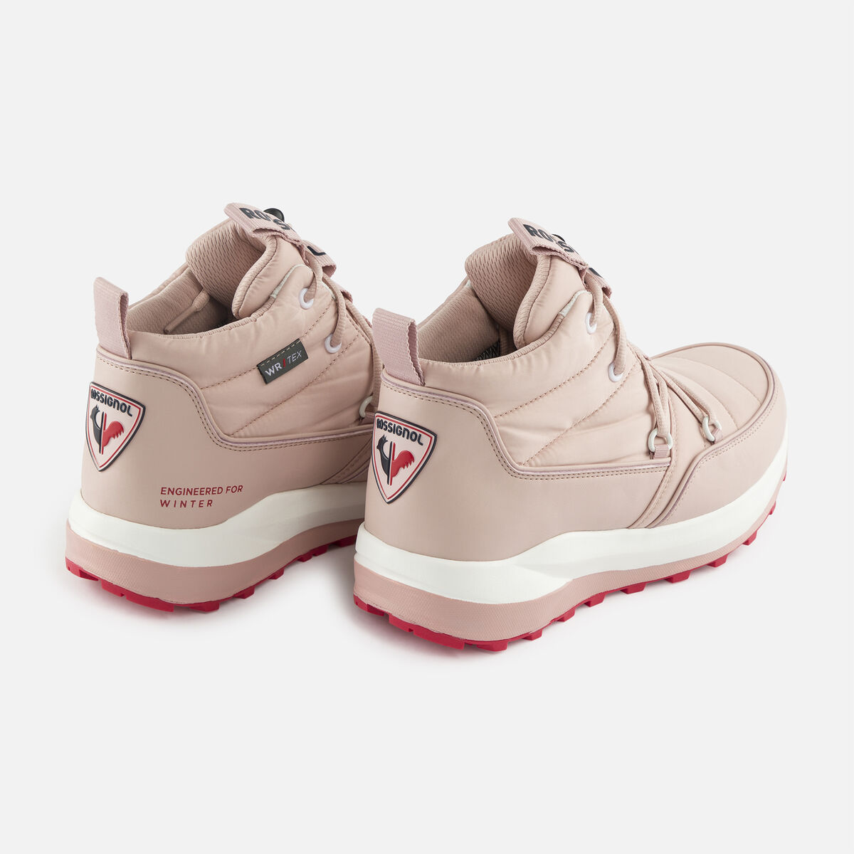 Unisex Resort Waterproof Powder Pink Apres Ski Boots Powder Pink