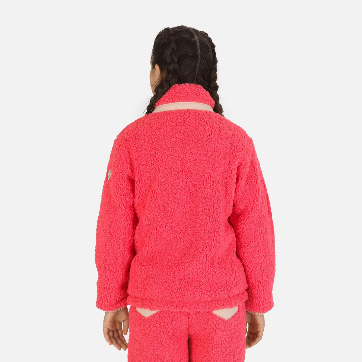 Juniors' Fleece Jacket Pink Lift
