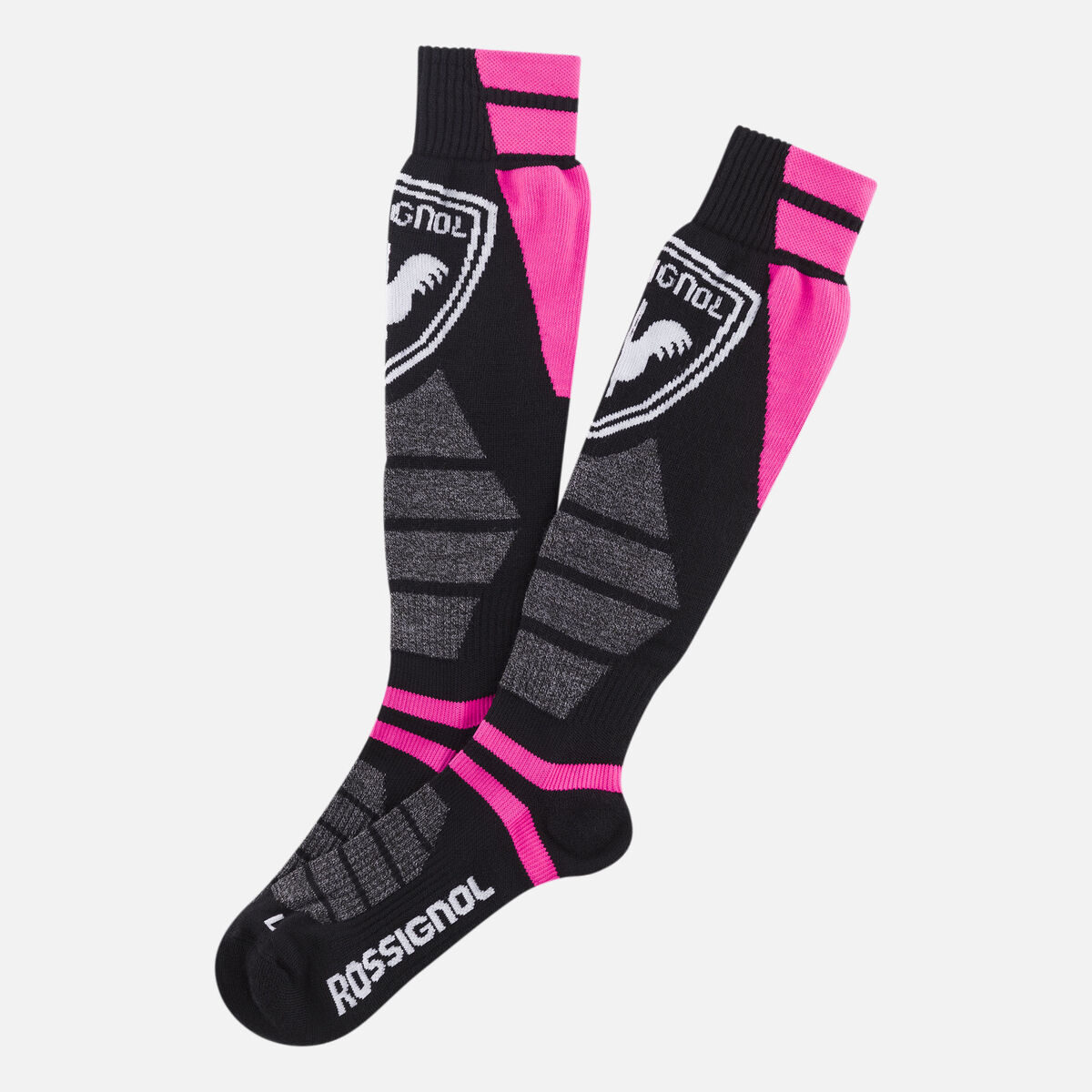 Juniors' Premium Wool Ski Socks Orchid Pink