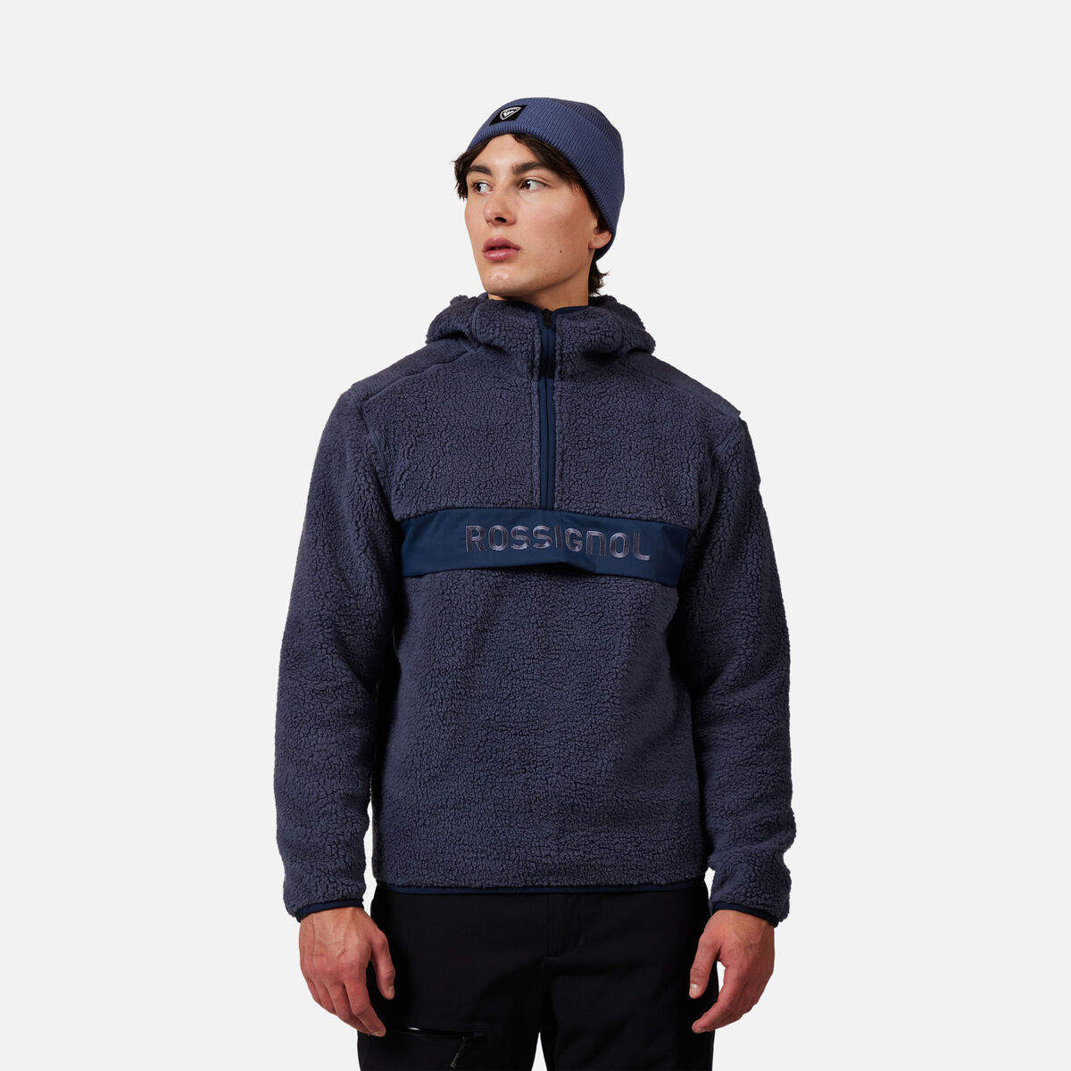 Men's Alltrack Anorak Fleece True Night Blue