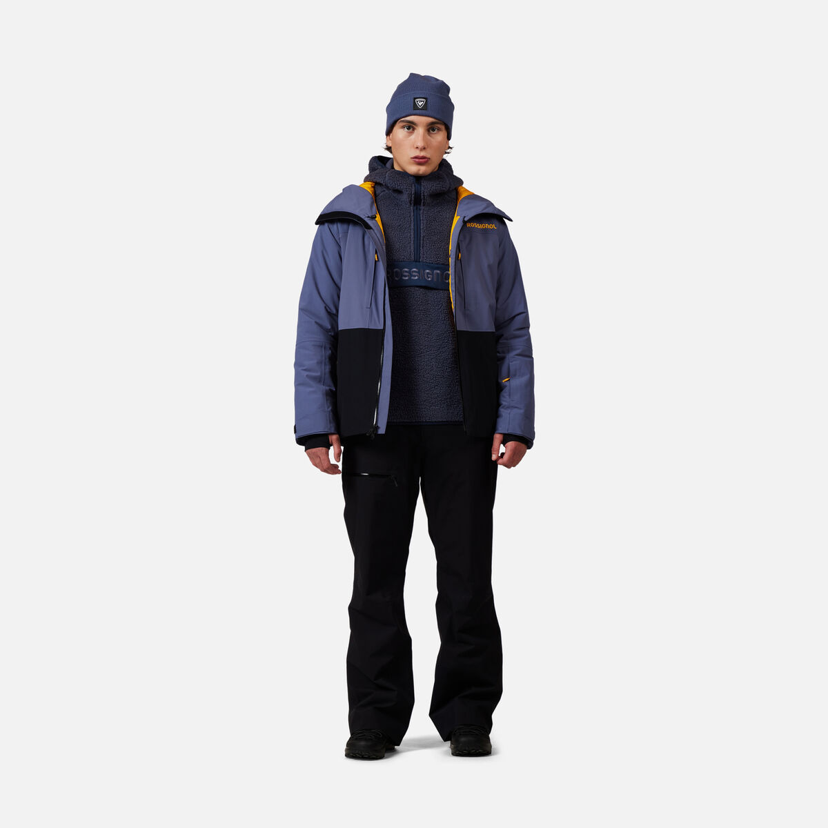 Men's Alltrack Anorak Fleece True Night Blue