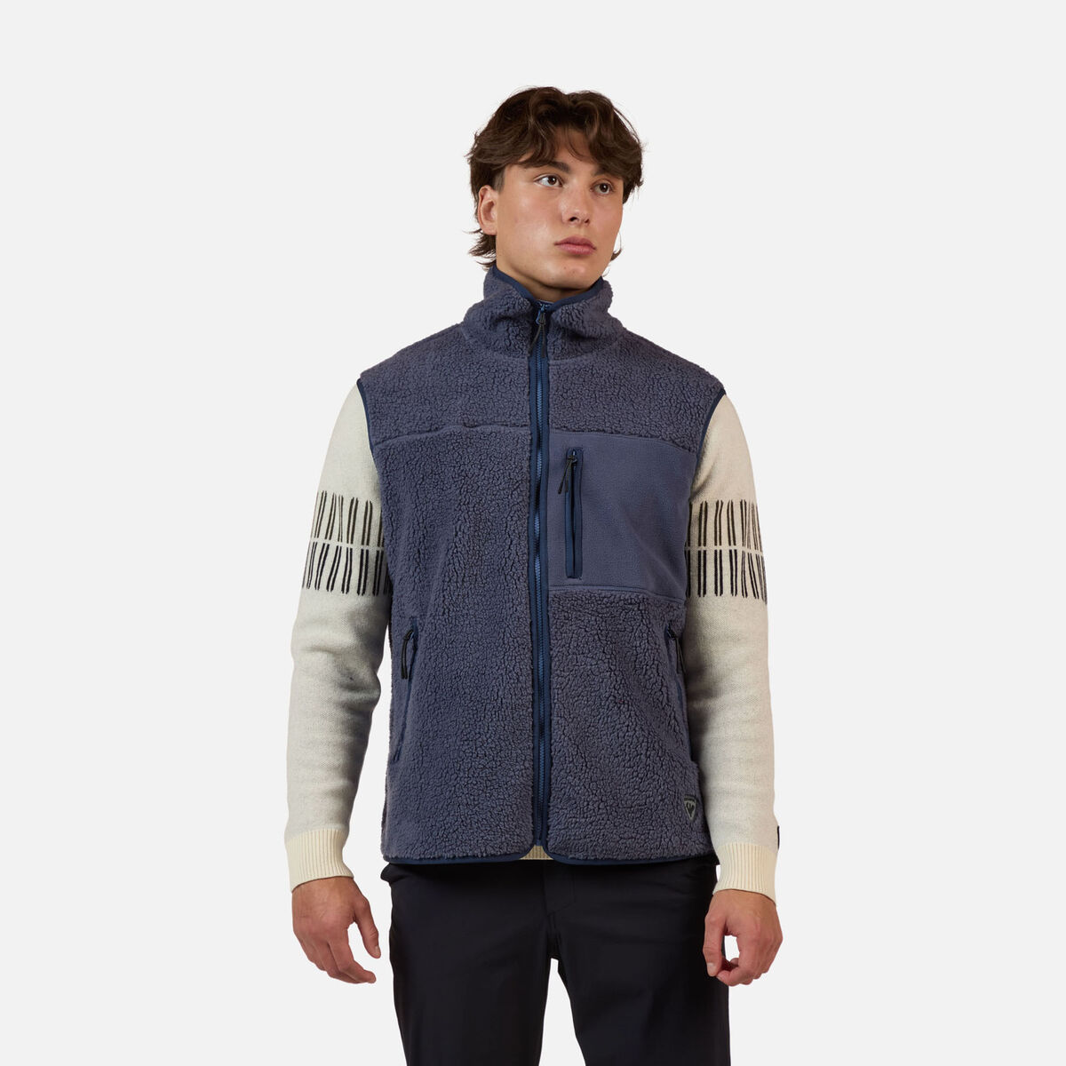 Men's Alltrack Sherpa Vest True Night Blue