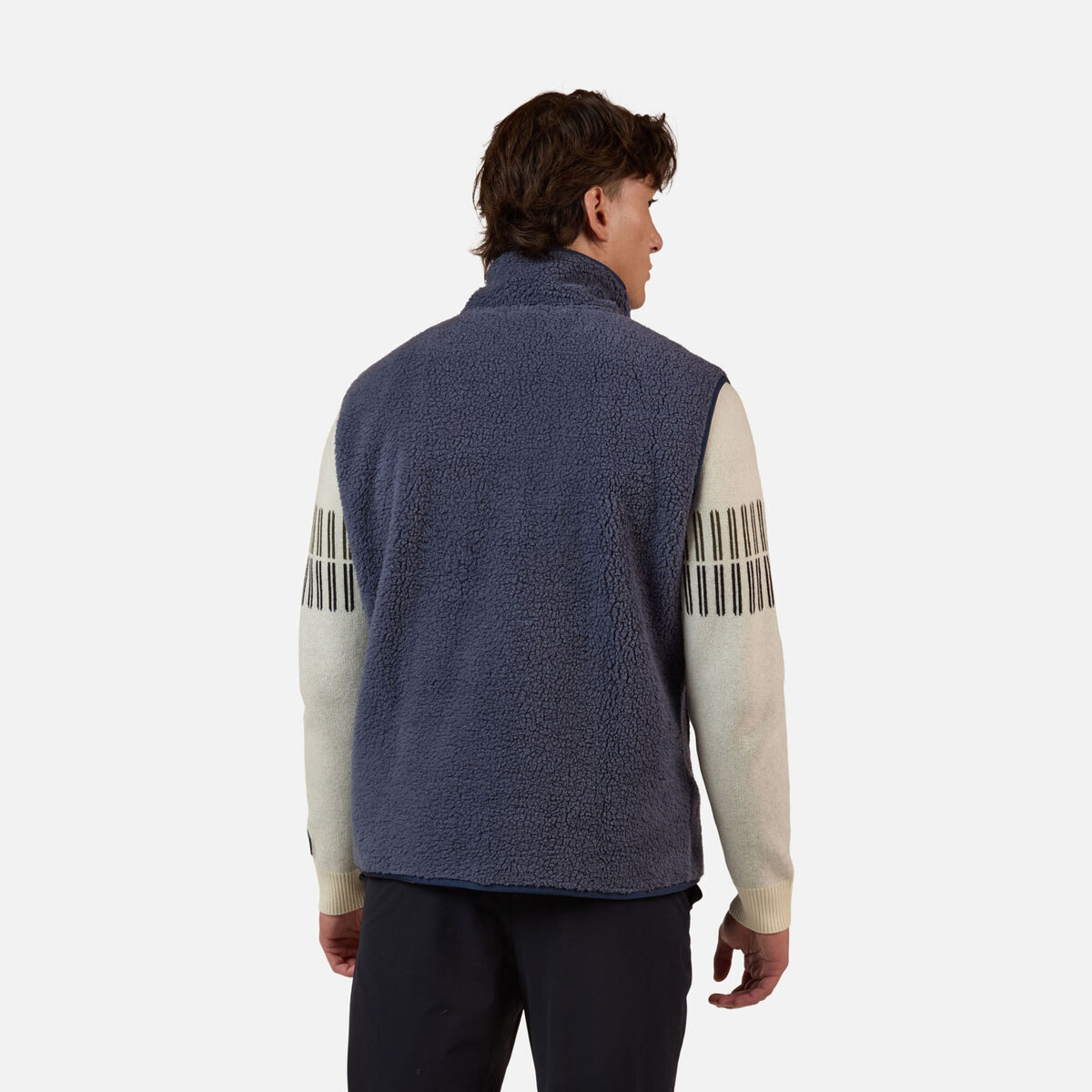 Men's Alltrack Sherpa Vest True Night Blue