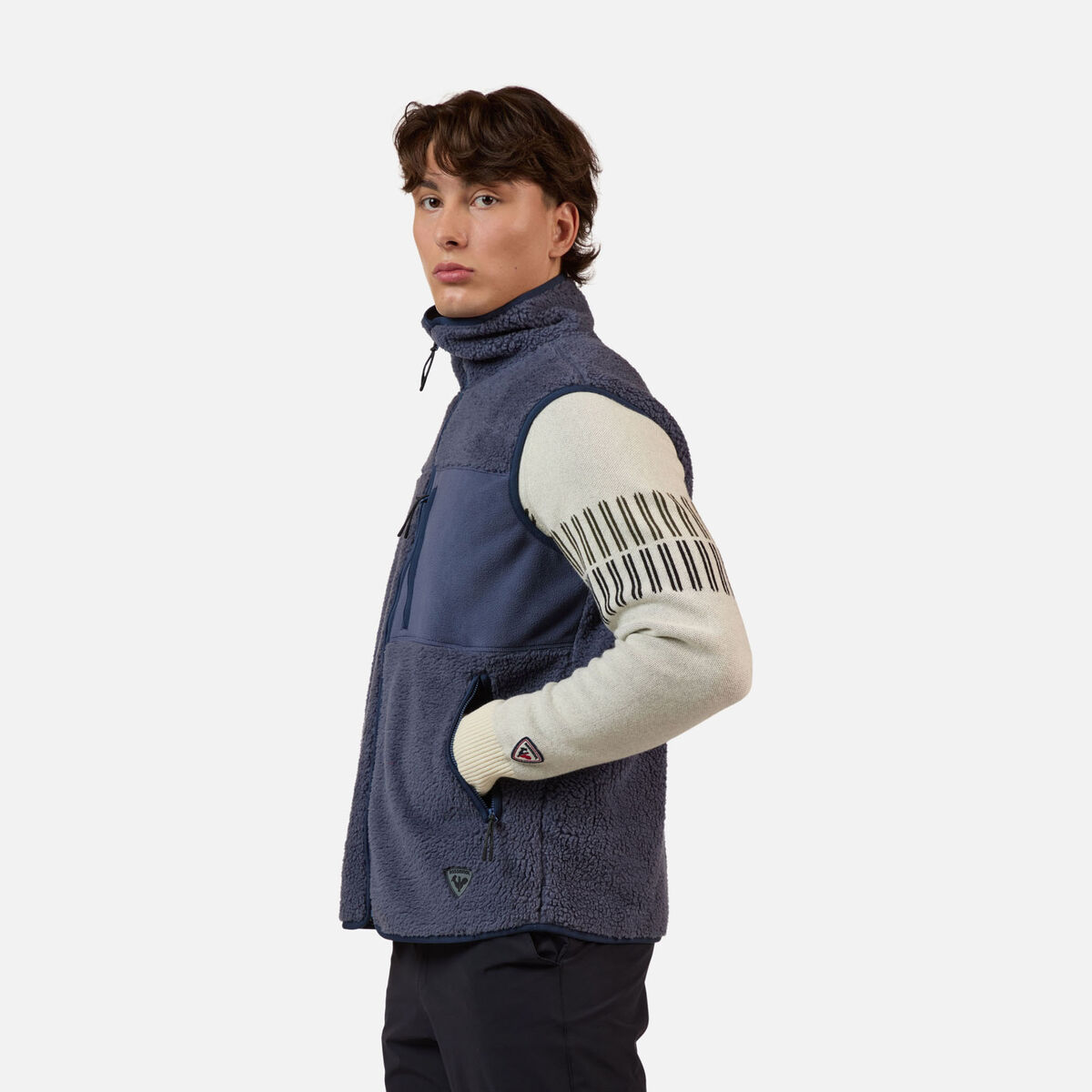 Men's Alltrack Sherpa Vest True Night Blue