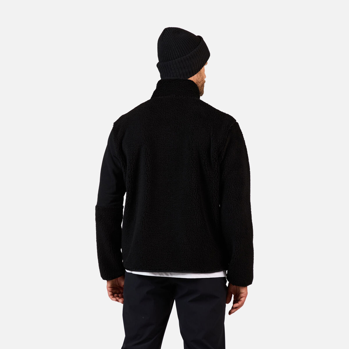 Men's AllTrack Fleece Sherpa Jacket Black