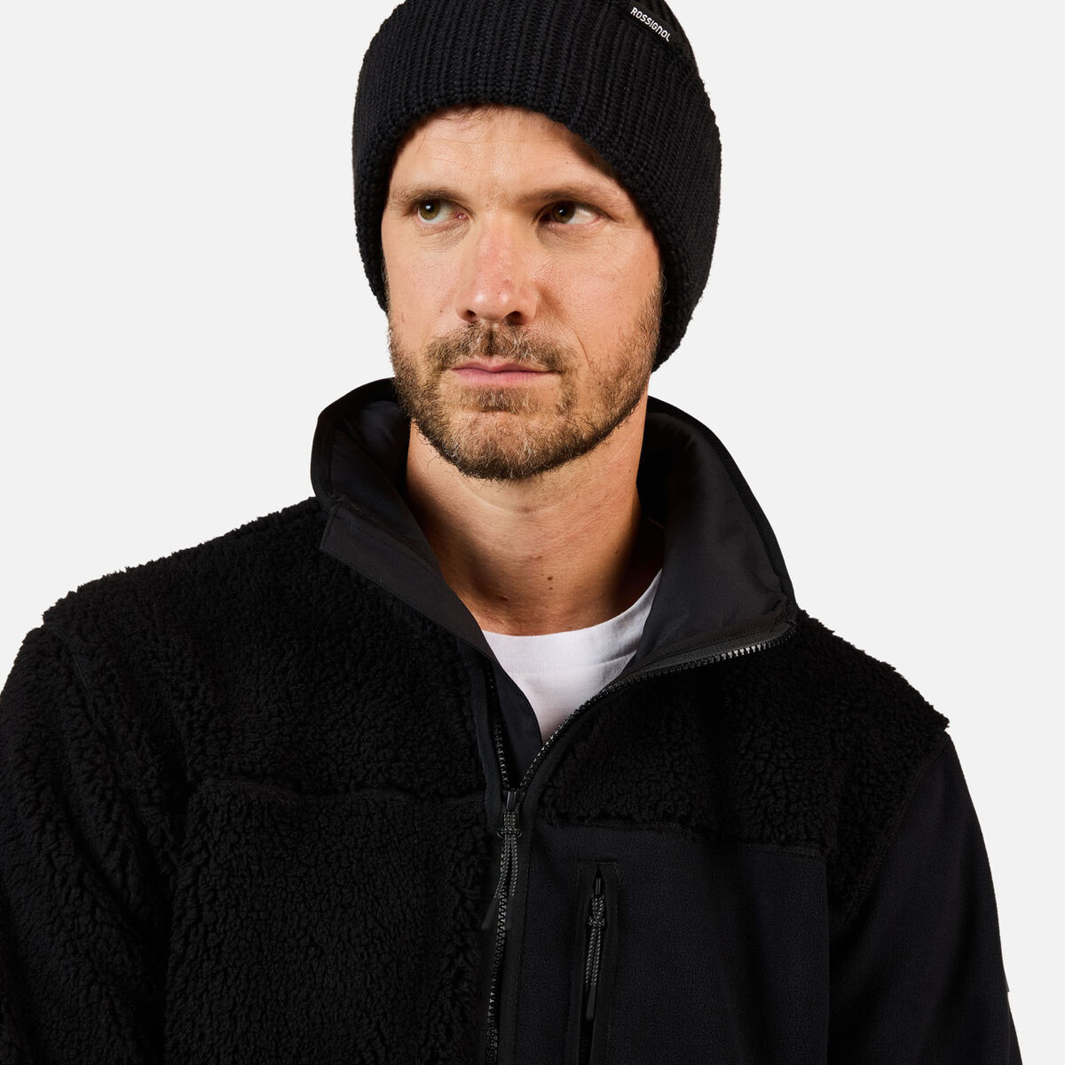 Men's AllTrack Fleece Sherpa Jacket Black