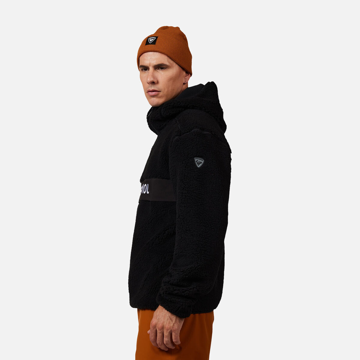 Men's Alltrack Anorak Fleece Black