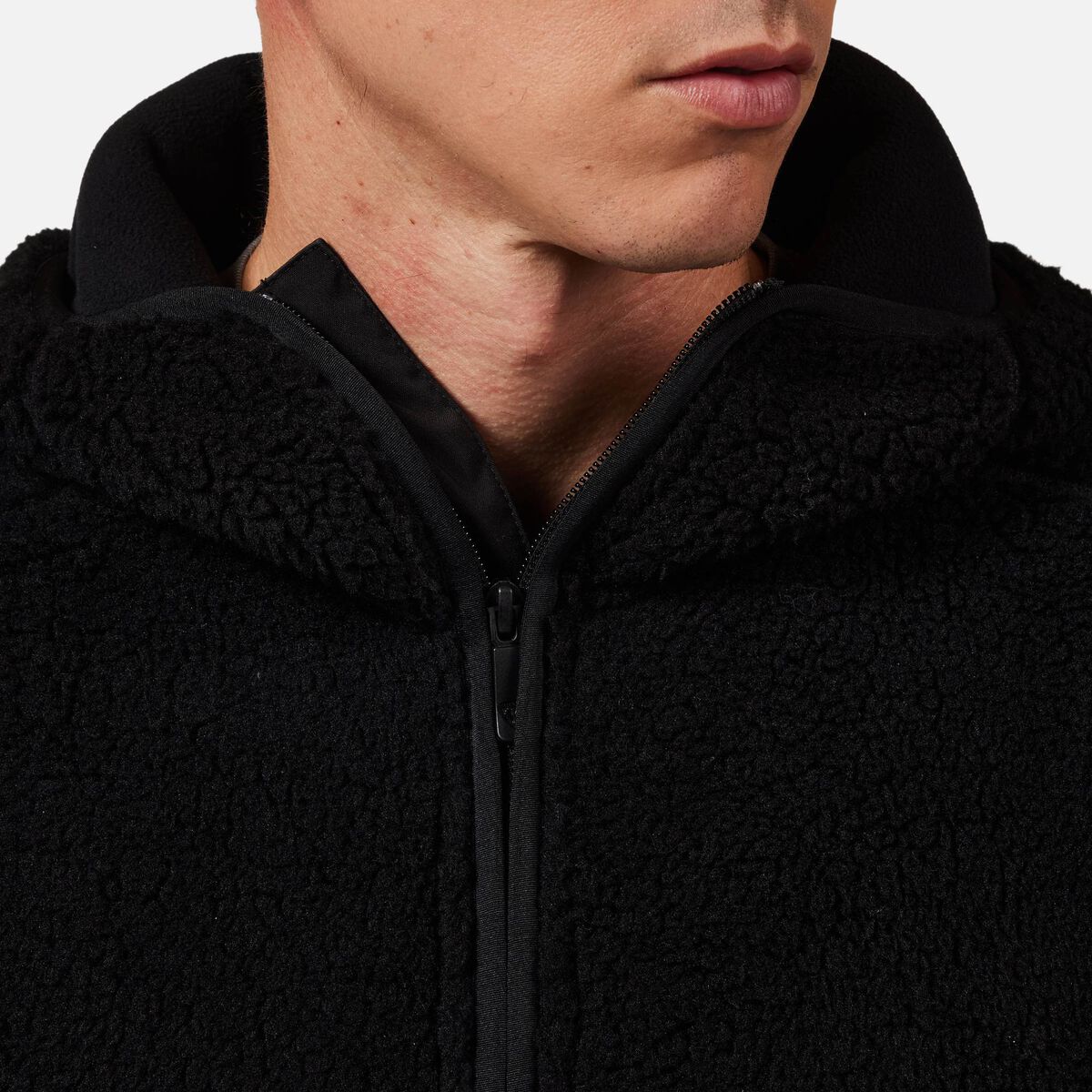 Men's Alltrack Anorak Fleece Black