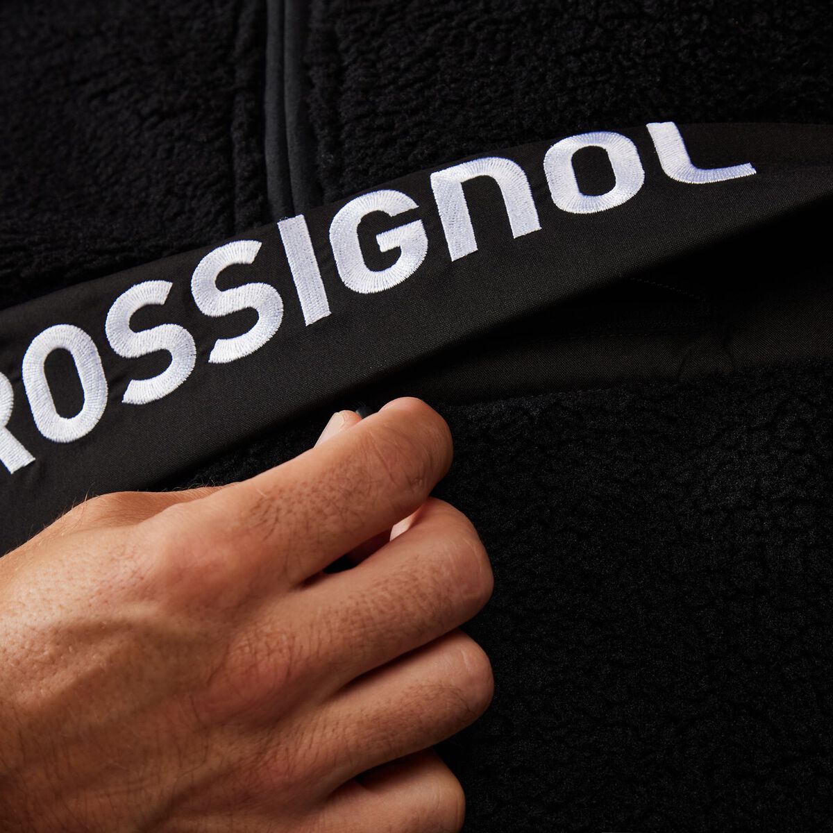 Men's Alltrack Anorak Fleece Black