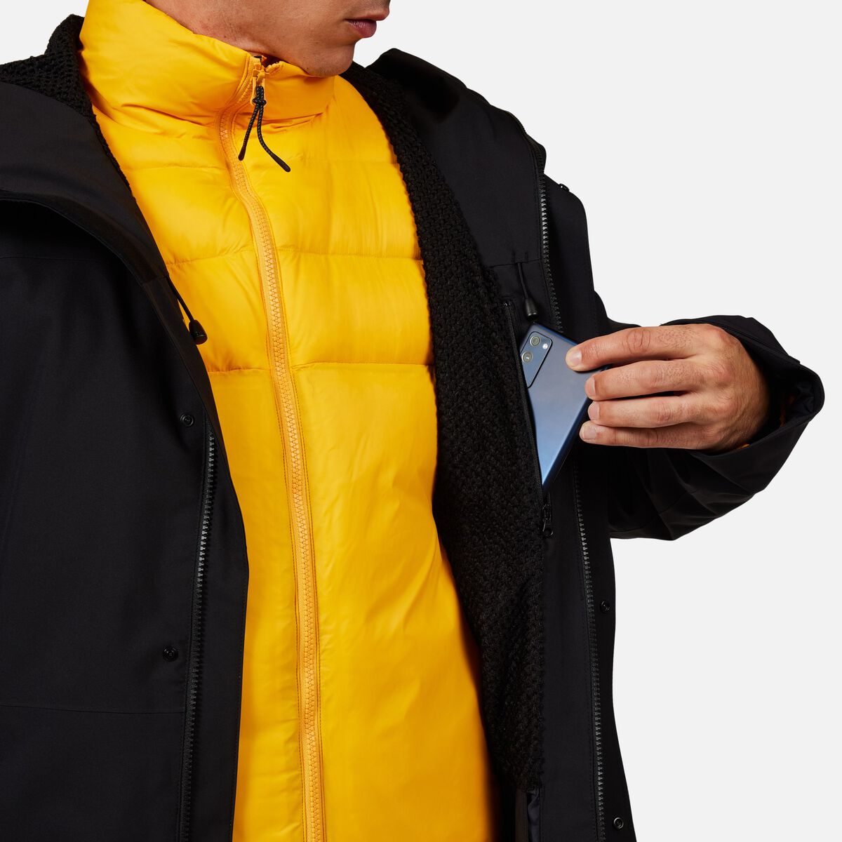 Men's Desafio 2L Shell Ski Jacket Black