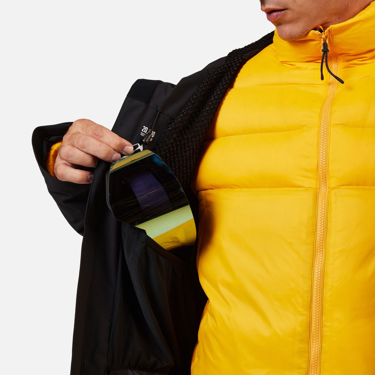 Men's Desafio 2L Shell Ski Jacket Black