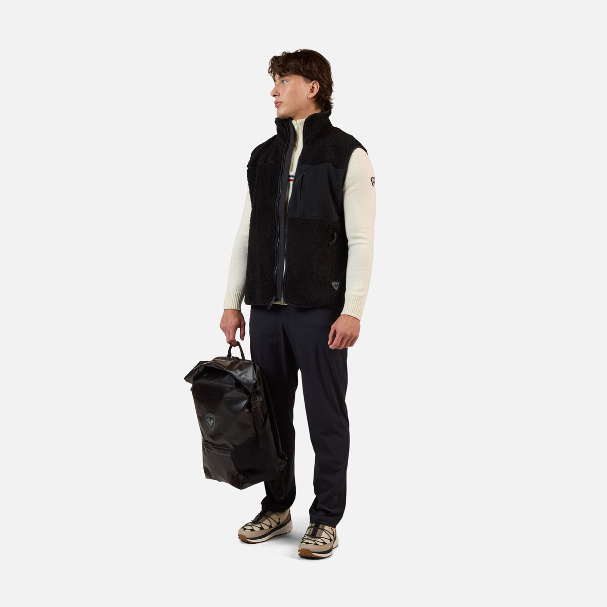 Men's Alltrack Sherpa Vest Black