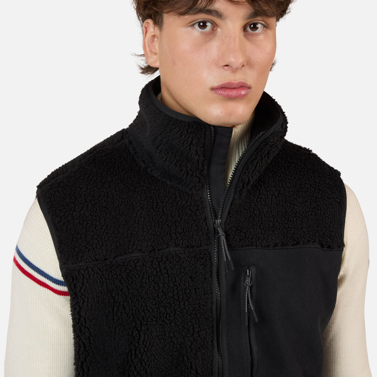 Men's Alltrack Sherpa Vest Black