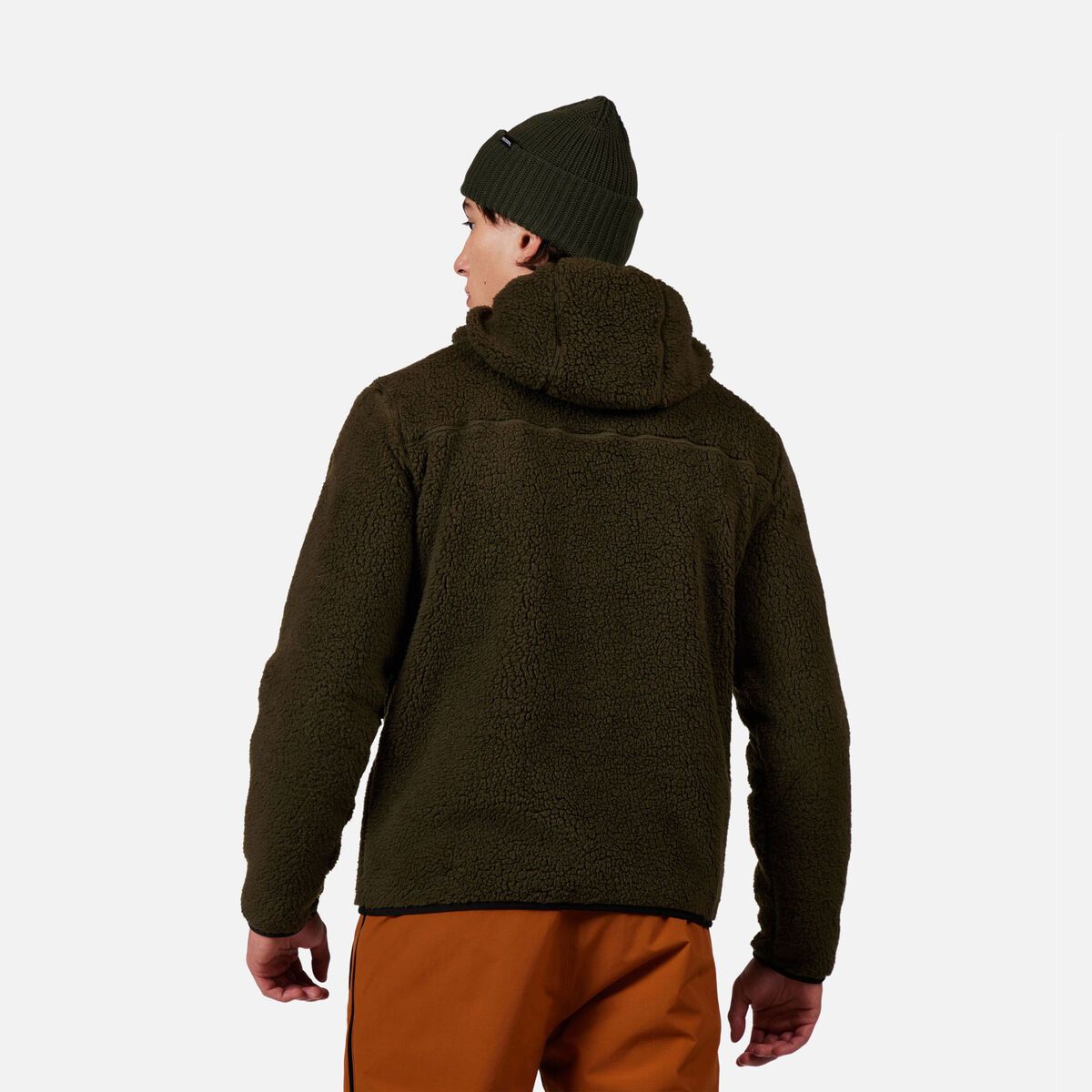 Men's Alltrack Anorak Fleece Olive Shadow