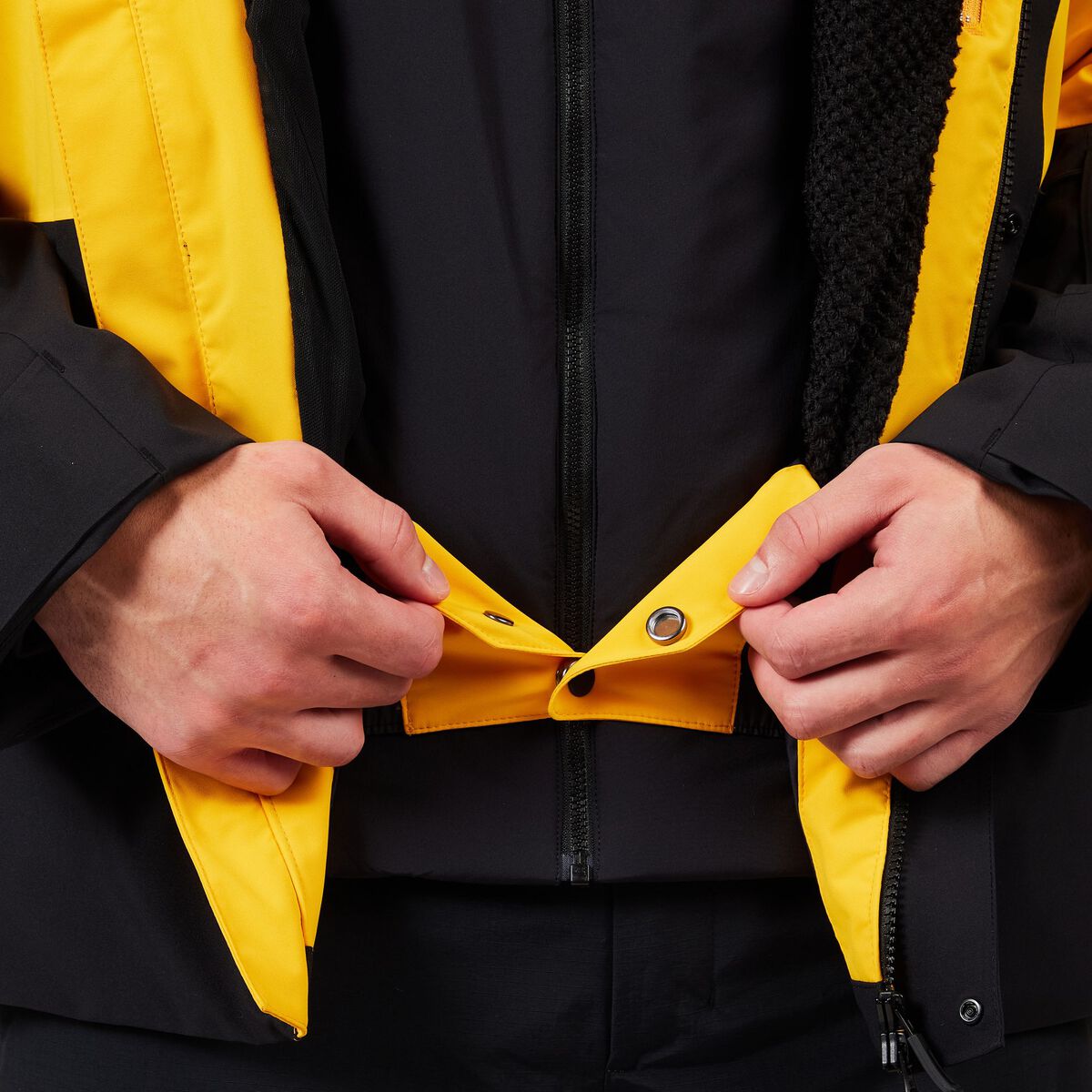 Men's Desafio 2L Shell Ski Jacket Saffron Ylw