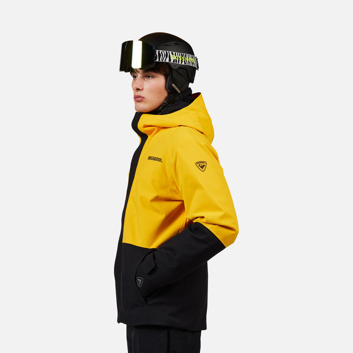 Men's Desafio 2L Shell Ski Jacket Saffron Ylw