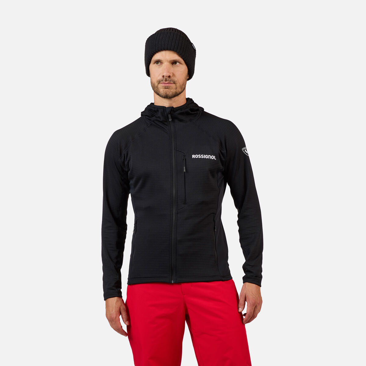 Men's Blackside Full-Zip Hooded Fleece Black