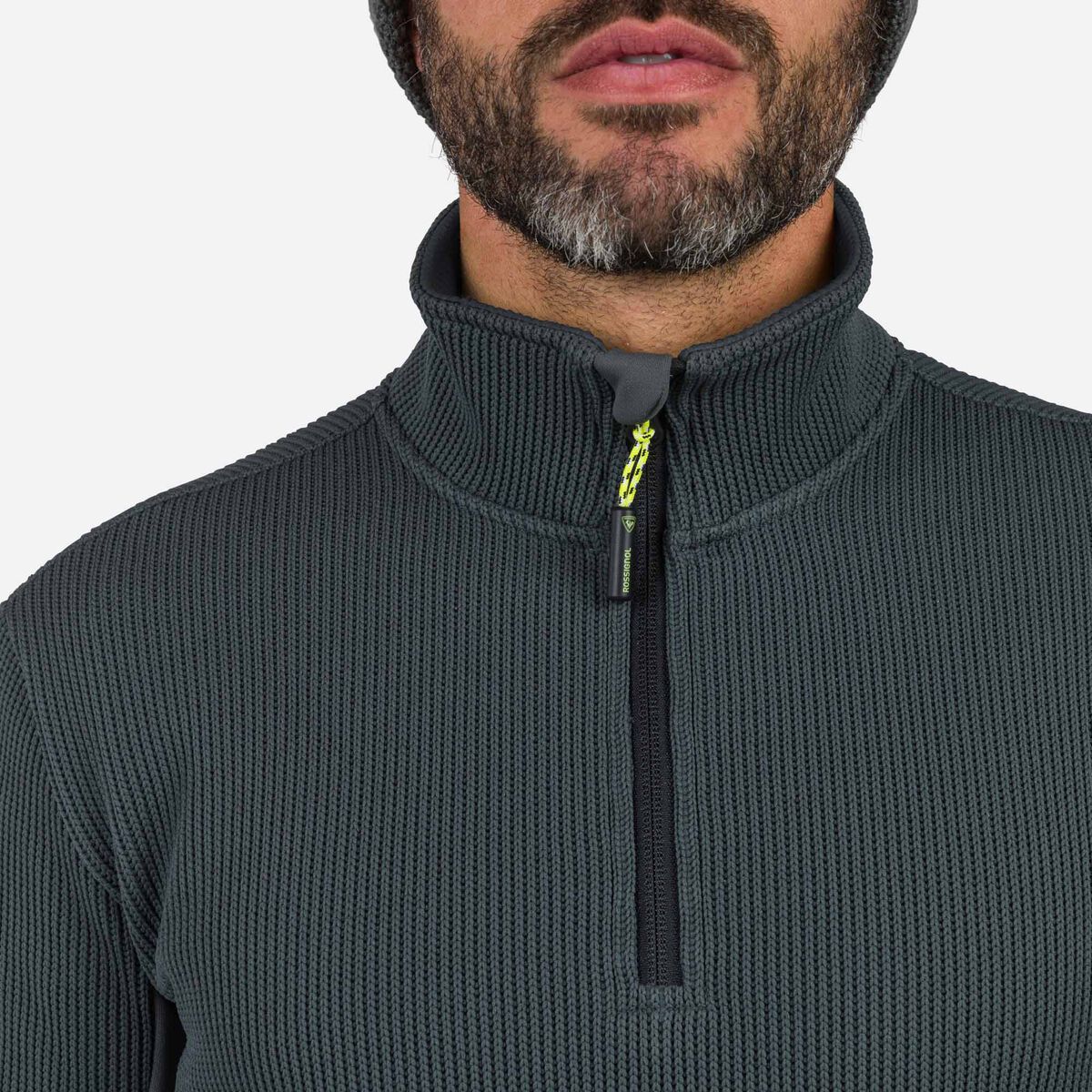 Men's Cieloalto Half-Zip Fleece Onyx Grey