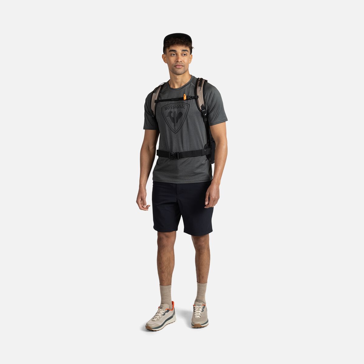 Men's Westweg Shield Tee Onyx Grey