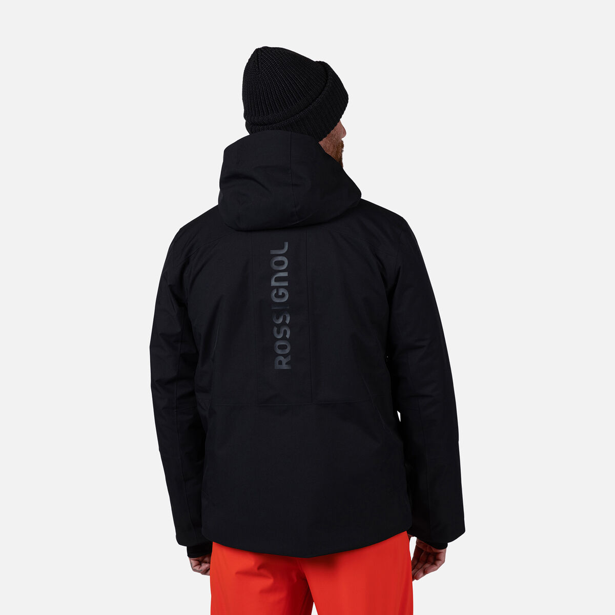 Men's Rochrun Insulated Back-Logo Ski Jacket Black 3 Men's Rochrun Insulated Back-Logo Ski Jacket Black