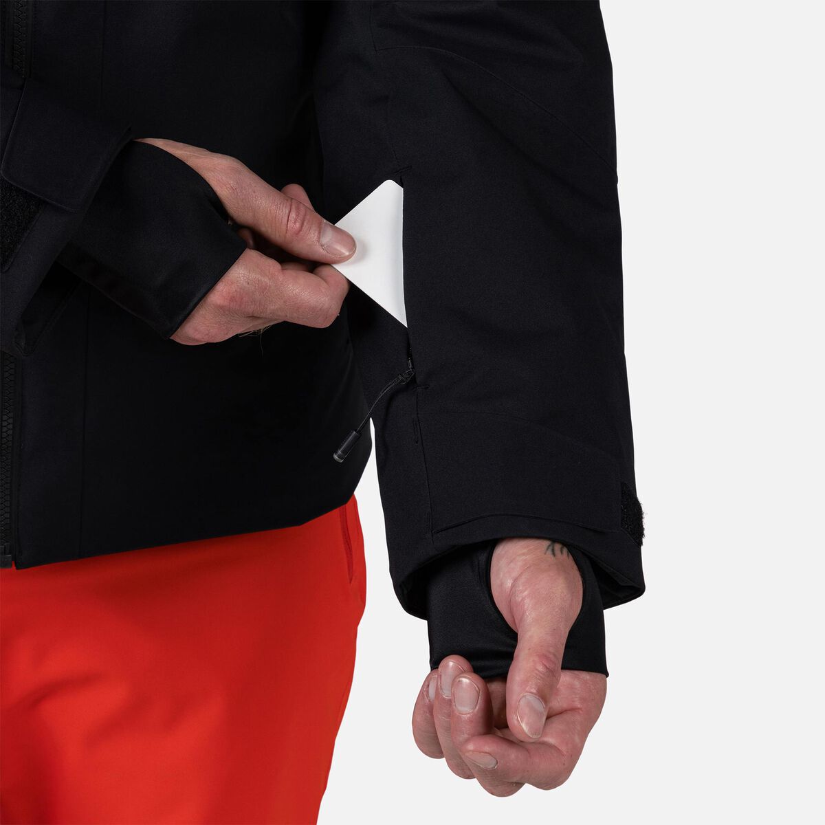 Men's Rochrun Insulated Back-Logo Ski Jacket Black 6 Men's Rochrun Insulated Back-Logo Ski Jacket Black