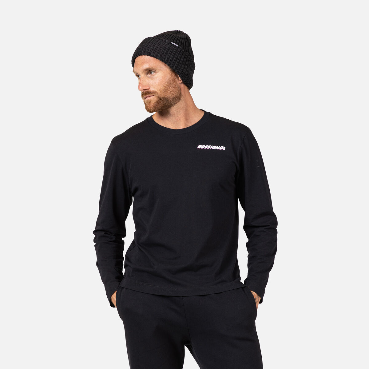Men's Long Sleeve Tee Black